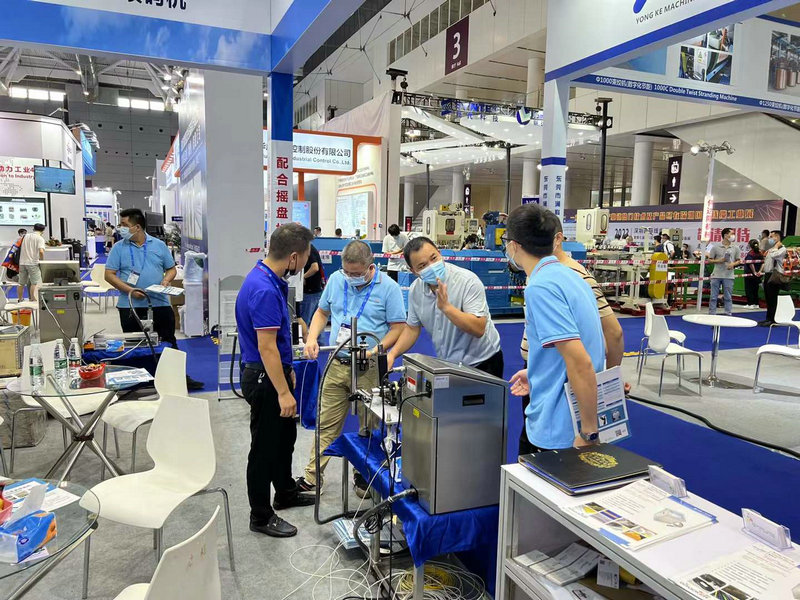 德力科噴碼機深圳國際線纜工業展完滿落幕